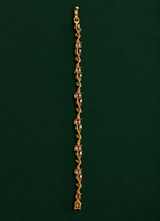 Women Designer Gold Plated Bracelet | Stylish Fashion Jewellery Bracelet for Women and Girls