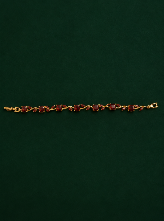 Women Designer Gold Plated Bracelet | Stylish Fashion Jewellery Bracelet for Women and Girls